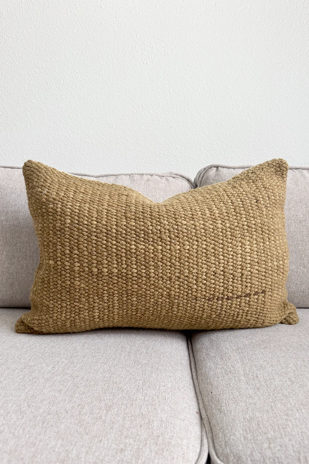 Aaq Cushion Lumbar Ochre 22"x14"